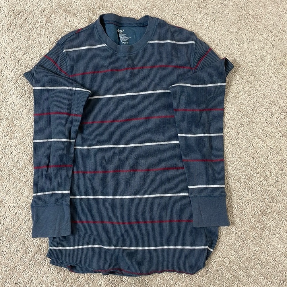 Long sleeve thermal style shirt